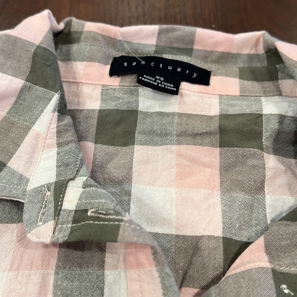 Sanctuary Holi Flannel Relaxed Button Down Top - Picture 3 of 7